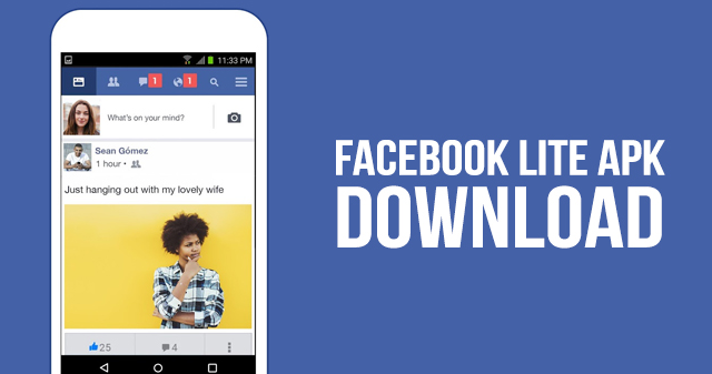 Download Facebook Lite apk for iphone, pc java & other smartphones