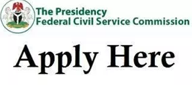 Federal Civil Service Recruitment Application Form 2019 | www.fcsc.gov.ng