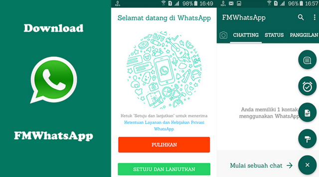 Download FMWhatsApp apk Version 7.99 - Click to Install FMWhatsApp