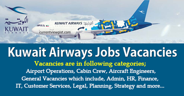 KUWAIT Airways Staff recruitment | 2019 KUWAIT Dubai Airways Job Vacancies