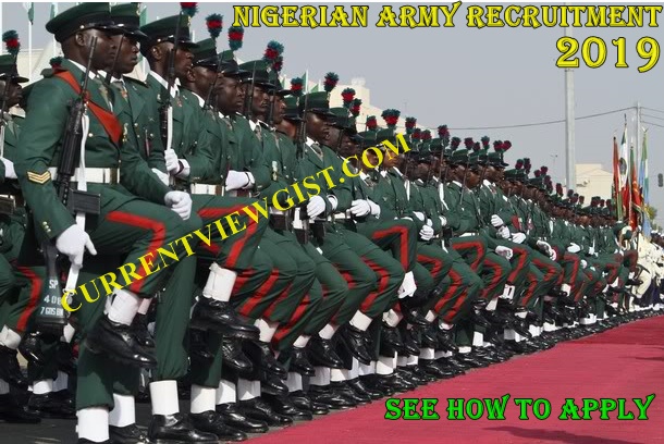 Nigerian Army Recruitment 2019