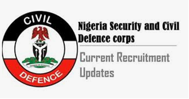 Civil Defence Recruitment 2019/2020 Application Registration Form - www.nscdc.gov.ng