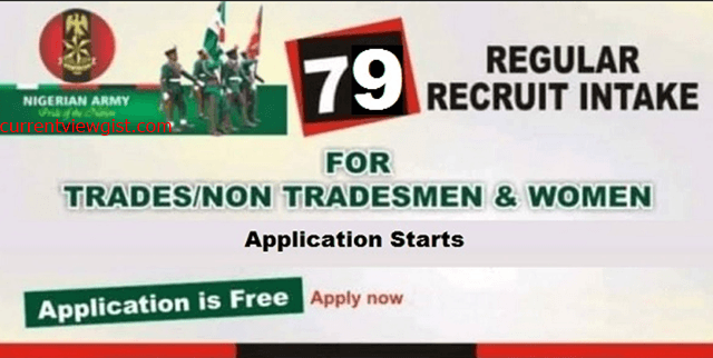 How to Apply for Nigerian Army Recruitment 2019/2020