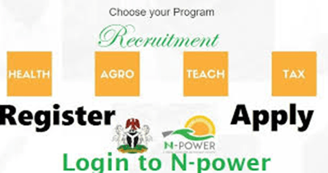npower.fmhds.gov.ng Registration Portal - N-Power 2020 Application Portal