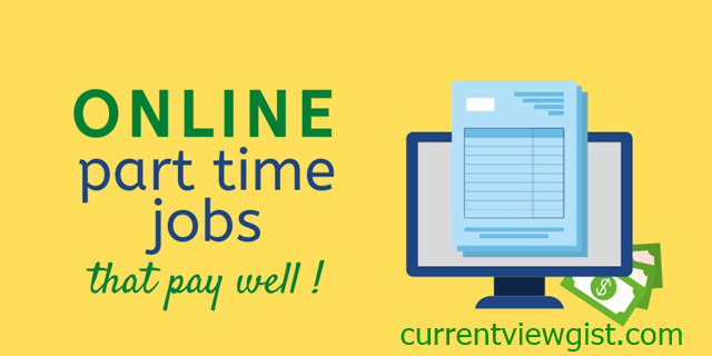 Work at Home Online Part Time Jobs in USA - Apply Here