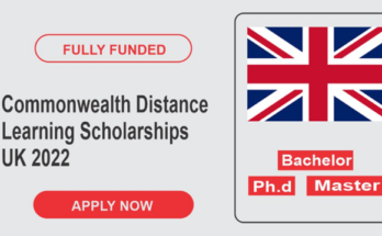 Commonwealth Distance Learning Scholarships for African And International Students