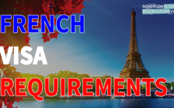 Required Documents for a French Visa
