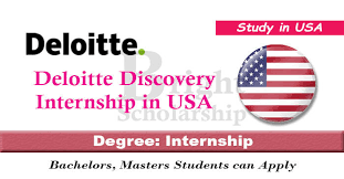 Funded Deloitte Discovery Internship
